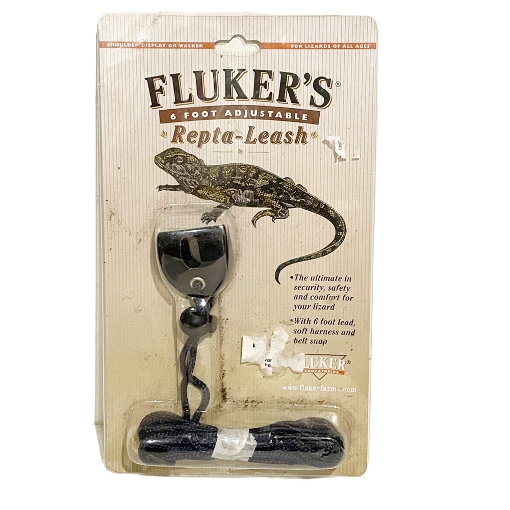 Fluker's 6ft Repta Leash‎ for Reptiles Shoulder Display or Walker NEW Pet